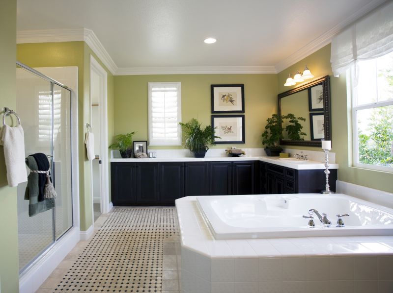 Spacious Bathroom Layout